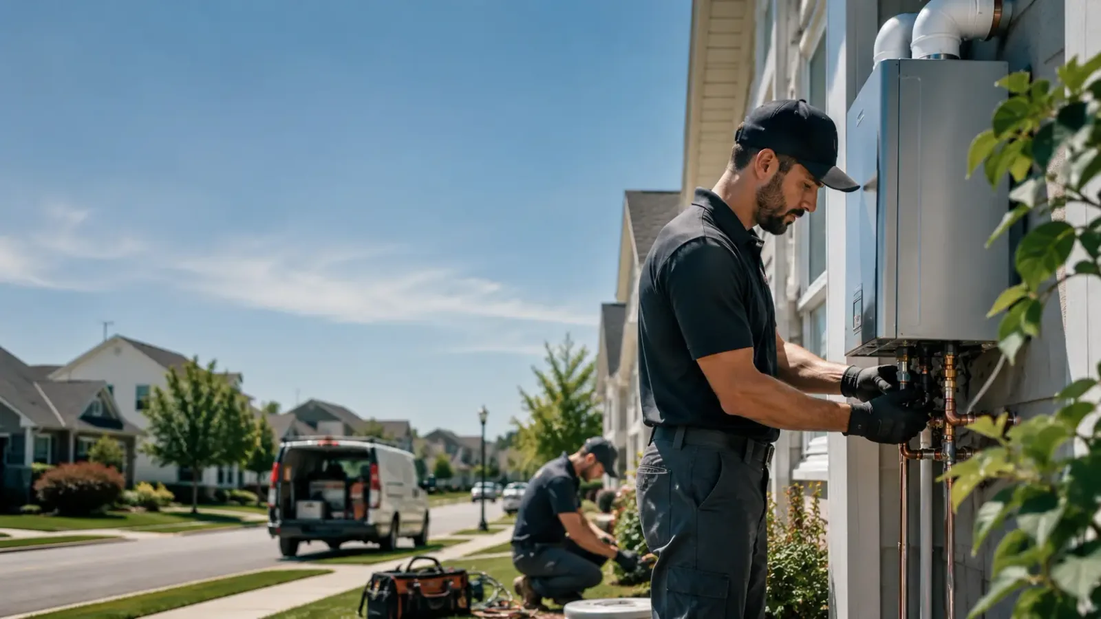Tankless Water Heater Installation in Bradford, RI